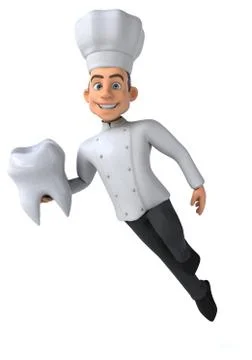 Fun chef Illustrazione stock