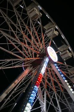 Fun circus night Stock Photos