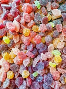 Fun colorful soft candy background Stock Photos