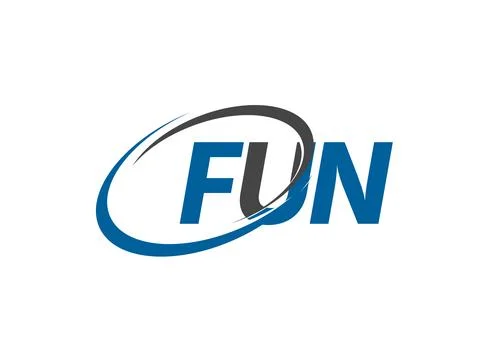 Fun creative logo design vector illustration Stock Illustration