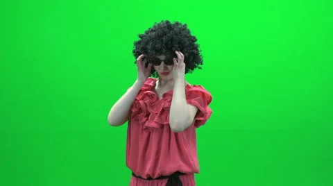Fun dance isolated Stock Footage 64805979