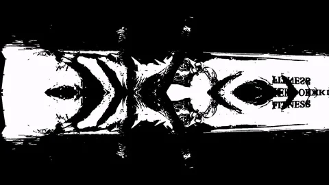 Fun Dancer Performs Acrobatic Dance On Front Of Camera In Abstraction Stock Footage 85194308