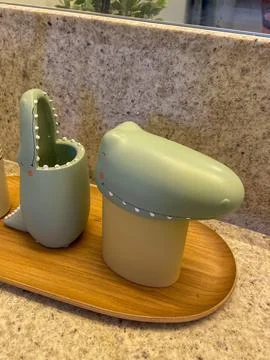 Fun Design Containers 스톡 사진