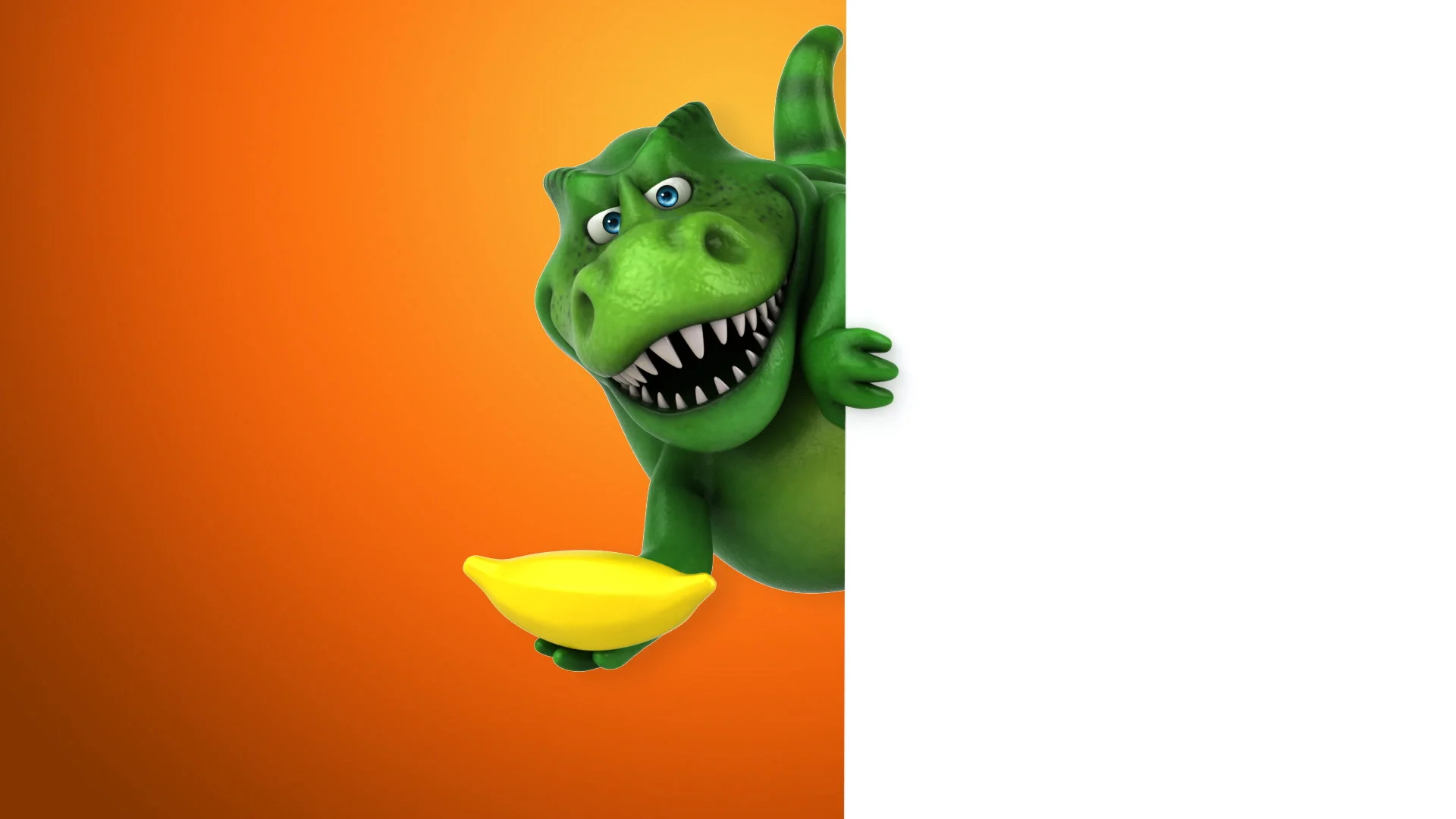 Fun dinosaur - 3D Animation | Stock Video | Pond5