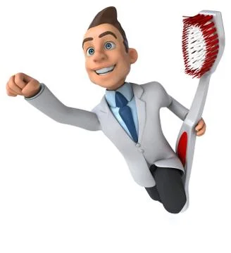Fun doctor Illustrazione stock