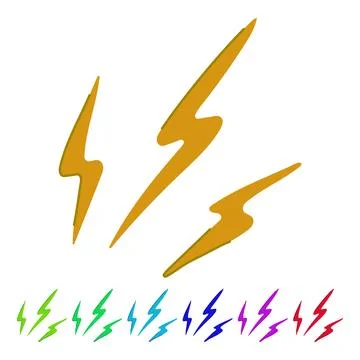 Fun exclamation doodle vector cartoon graphic Stock Illustration
