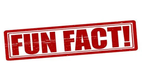 Fun fact Illustrazione stock