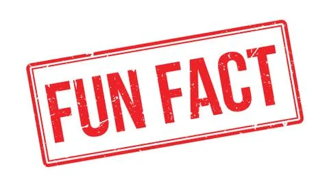 Fun Fact rubber stamp Stock Illustration