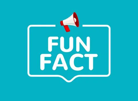 Fun fact typography bubble. Did you know knowledge design text message phrase Stock Illustration