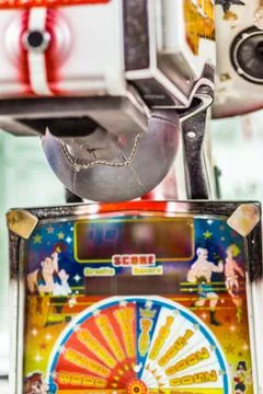 Fun fair punch ball Stock Photos