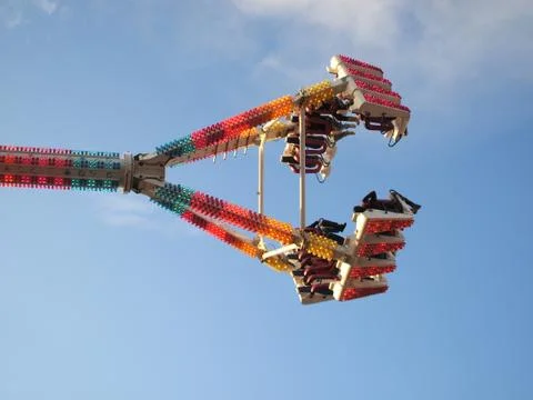 Fun Fair Ride. Stock Photos