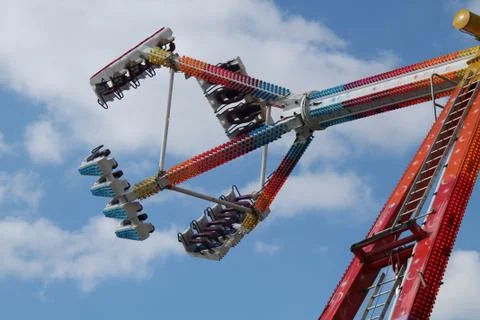 Fun Fair Ride. Foto stock