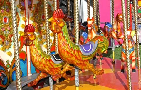 Fun Fair Ride. Stock Photos
