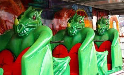 Fun Fair Ride. Stock Photos