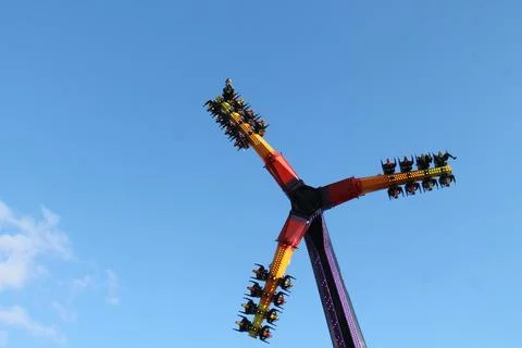 Fun Fair Ride. Stock Photos