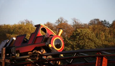 Fun Fair Train. Stock Photos