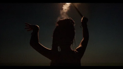 Fun with firework 스톡 동영상 98715558