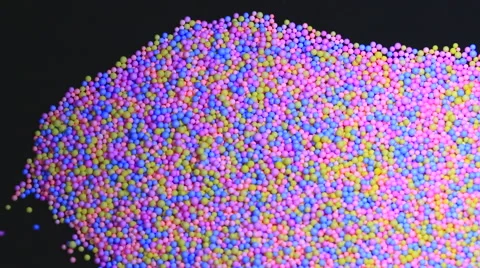 Fun Flying Balls. Stock Footage 51000239