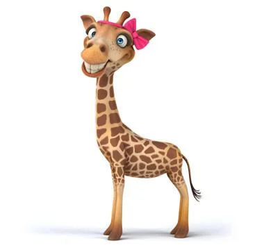 Fun giraffe Stock Illustration