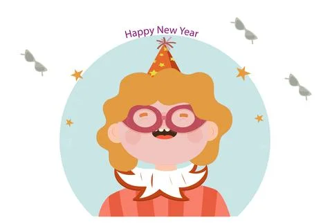 Fun Glasses Concept Illustration Stock Illustration