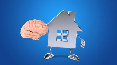 Fun house - Digital animation | Stock Video | Pond5