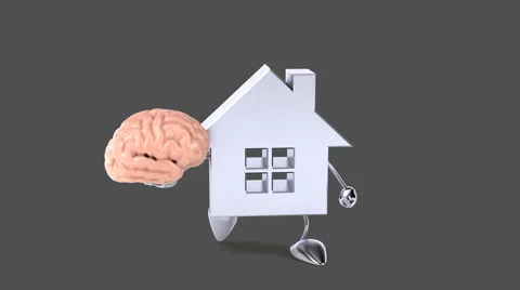 Fun house - Digital animation | Stock Video | Pond5