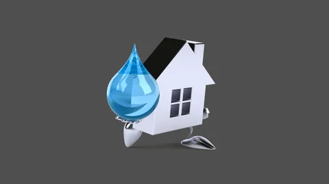 Fun house - Digital animation | Stock Video | Pond5
