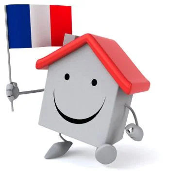 Fun house Stockillustratie