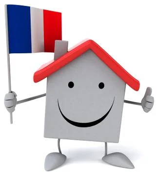 Fun house Stockillustratie