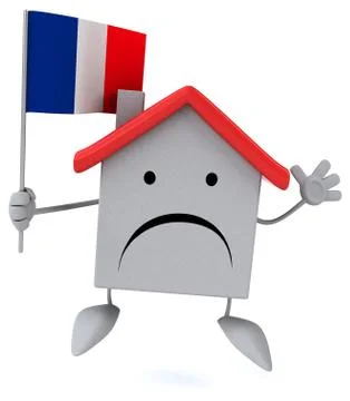 Fun house Stockillustratie