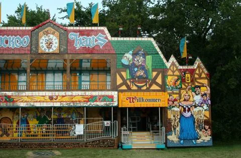 Fun house Stock Photos