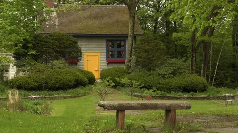 Fun House in the Woods 库存影片 77581045