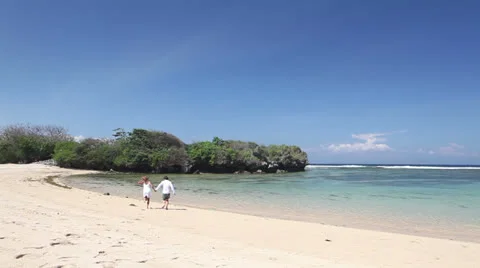 Fun on island Video stock 22497309