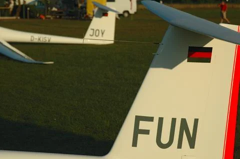 Fun Joy gliders Stock Photos
