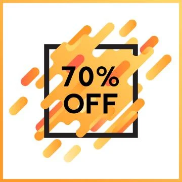 Fun lines bstract shape background Stock Illustration