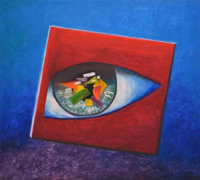 Fun Mirror Illustrazione stock