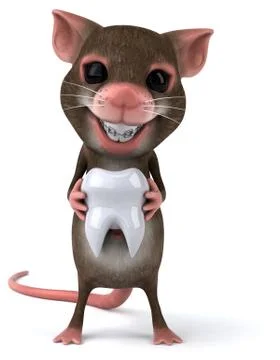 Fun mouse Illustrazione stock