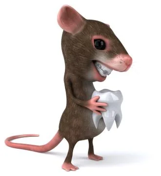 Fun mouse Illustrazione stock
