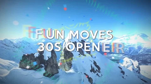 Fun Moves 30s Opener - After Effects Template Stock After Effects