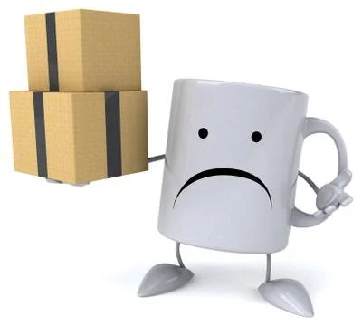 Fun mug Stock Illustration