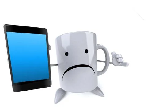 Fun mug Stock Illustration