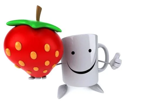 Fun mug Stock Illustration