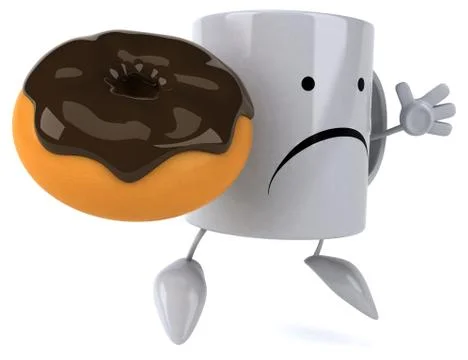 Fun mug Stock Illustration