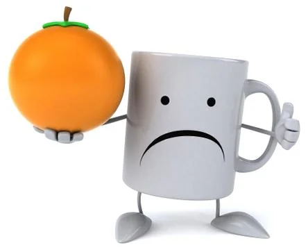 Fun mug Stock Illustration