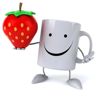 Fun mug Stock Illustration