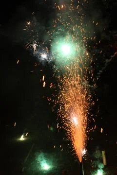 Fun on new year's Stock Photos