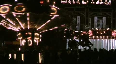 Fun at night Stock Footage 571338