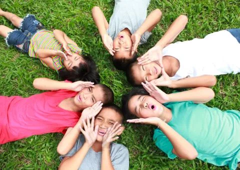 Fun in the park Stock Photos