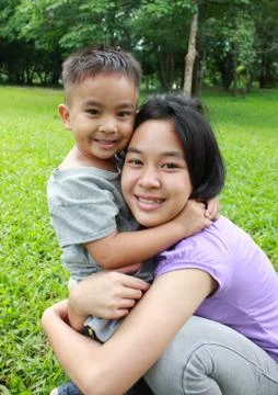 Fun in the park Stock Photos