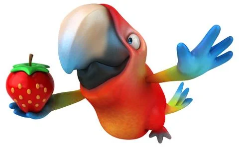 Fun parrot イラスト素材